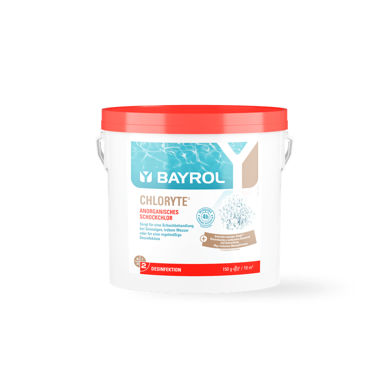 BAYROL Chloryte® Granulés de chlore inorganique avec 70 % de chlore actif
