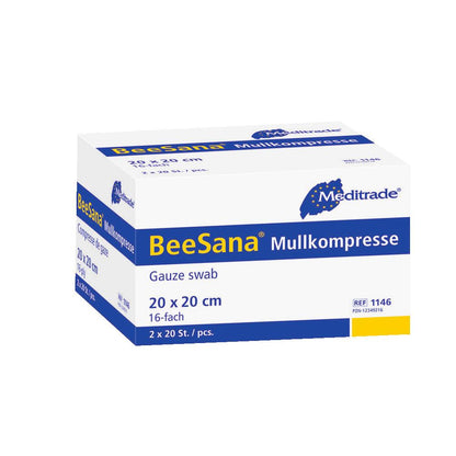 BeeSana® gaaskompres, zonder RöKo, steriel