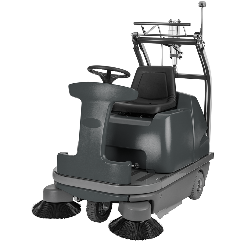 Numatic zit-veegmachine NU 12, HE, TRS met 2e zijborstel | Pak (1 stuk)