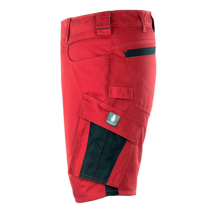 Short MASCOT® Stuttgart, rouge/noir