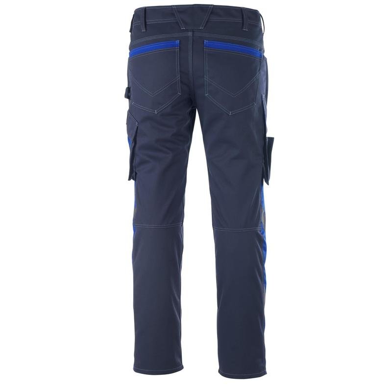 MASCOT® Dortmund broek, zwartblauw/maïsblauw