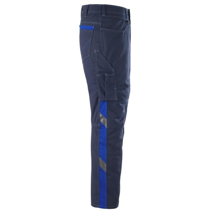 MASCOT® Dortmund broek, zwartblauw/maïsblauw