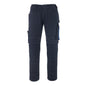 MASCOT® Erlangen broek, zwartblauw/maïsblauw