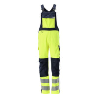 MASCOT® Davos Multisafe salopette, jaune haute visibilité/noir-bleu