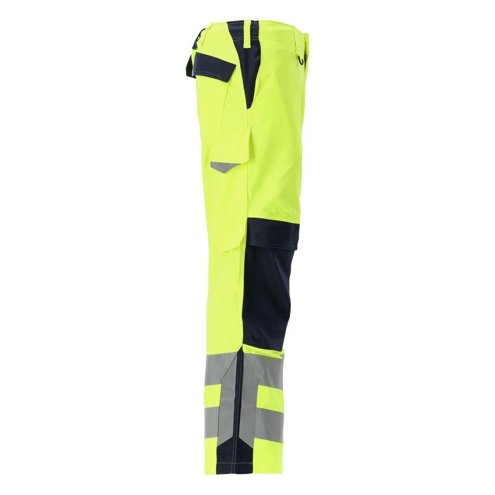 MASCOT® Arbon broek Multisafe, signalisatie geel/zwart-blauw