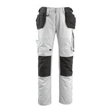 MASCOT® Bremen werkbroek, wit/donker antraciet