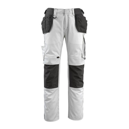 MASCOT® Bremen werkbroek, wit/donker antraciet