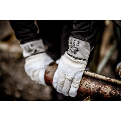 NITRAS HADES, gants de protection contre les coupures, couleur naturelle/gris