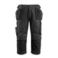 Pantalon trois-quarts pour artisan MASCOT® Lindau, noir