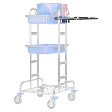 VERMOP houderframe 120 L, zijkant, roestvrij staal, 51 x 33 x 7 cm