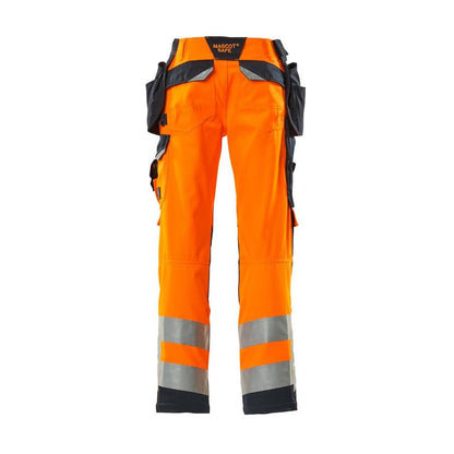 MASCOT® Wigan werkbroek, signalisatie oranje/zwartblauw