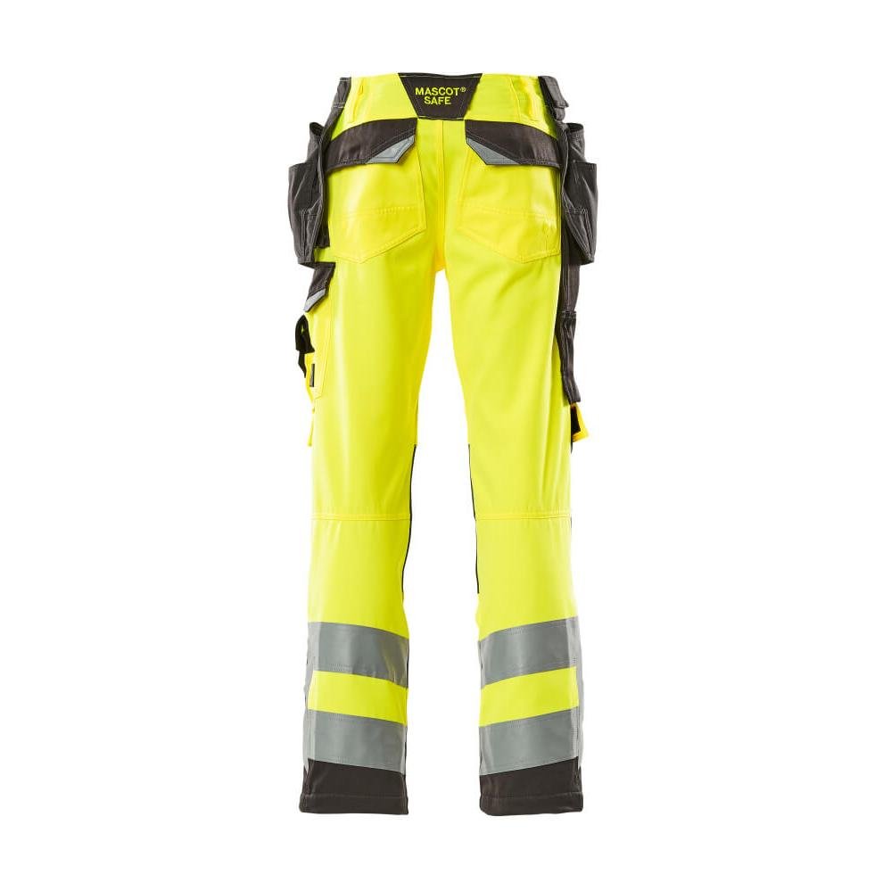 MASCOT® Wigan werkbroek, signalisatie geel/donker antraciet