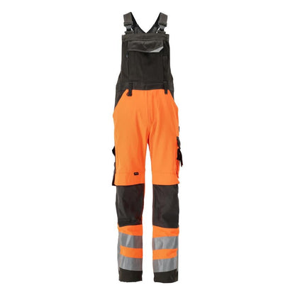 MASCOT® Newcastle tuinbroek, fluo oranje/donker antraciet