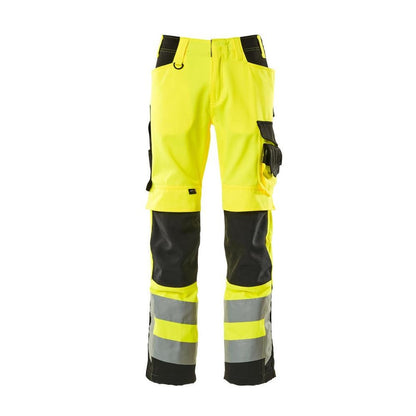 MASCOT® Kendal pantalon haute visibilité jaune/noir
