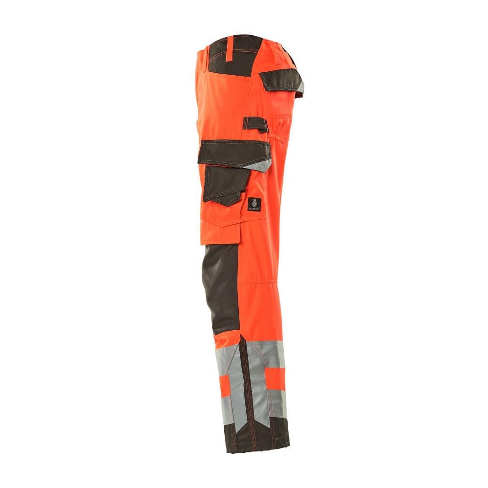 MASCOT® Kendal broek, signalisatie rood/donker antraciet