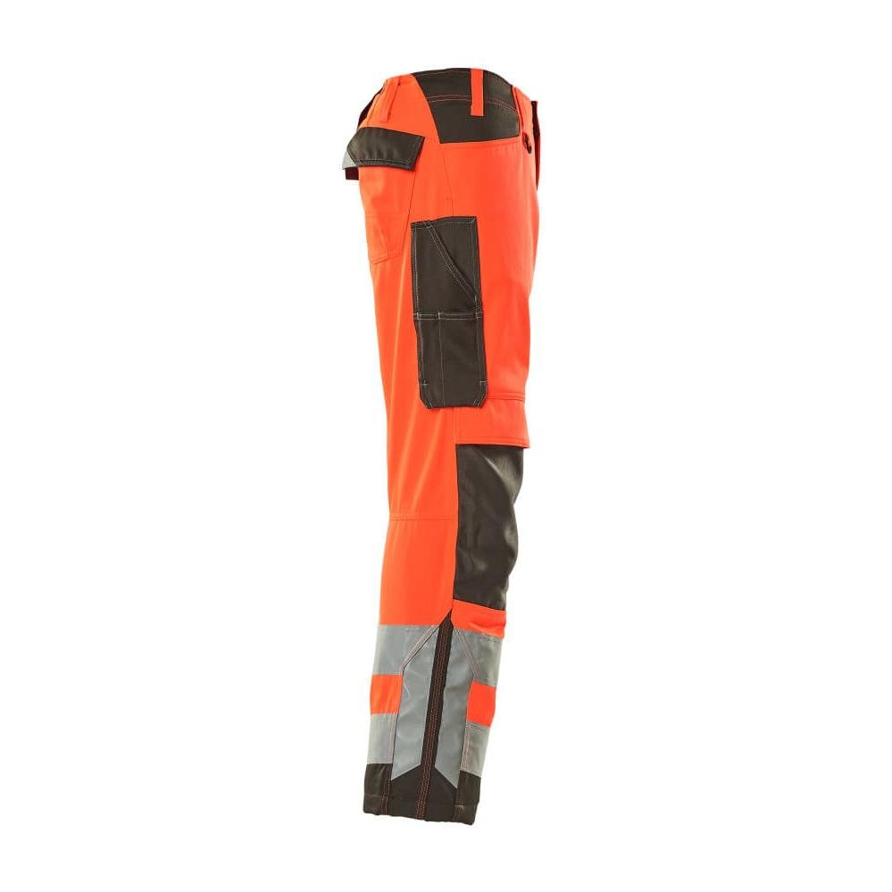 MASCOT® Kendal broek, signalisatie rood/donker antraciet