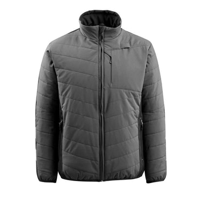 MASCOT® Erding thermische jas, donker antraciet/zwart