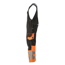 MASCOT® Sunderland tuinbroek, donker antraciet/fluo oranje