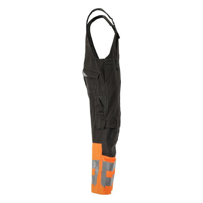MASCOT® Sunderland salopette, anthracite foncé/orange haute visibilité