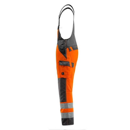 MASCOT® Gosford salopette, orange haute visibilité/anthracite foncé