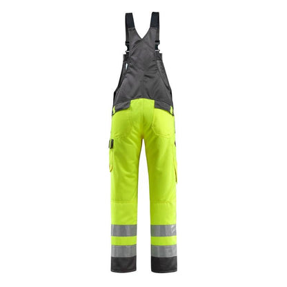 MASCOT® Gosford salopette, jaune haute visibilité/anthracite foncé