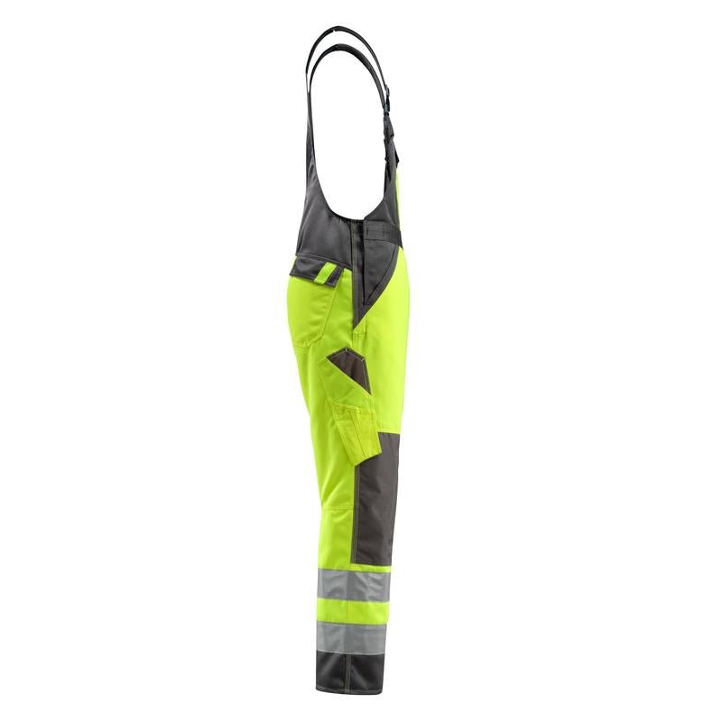 MASCOT® Gosford salopette, jaune haute visibilité/anthracite foncé