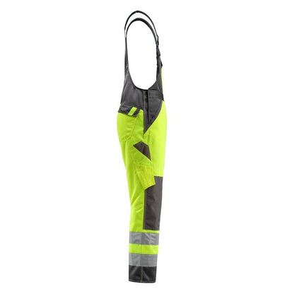 MASCOT® Gosford salopette, jaune haute visibilité/anthracite foncé