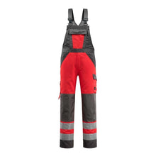 MASCOT® Gosford tuinbroek, signalisatie rood/donker antraciet