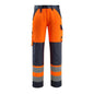 Pantalon MASCOT® Maitland, haute visibilité orange/noir-bleu