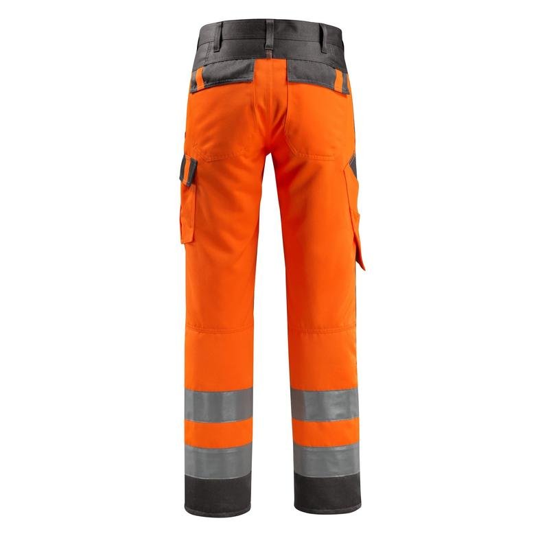 Pantalon MASCOT® Maitland, orange haute visibilité/anthracite foncé