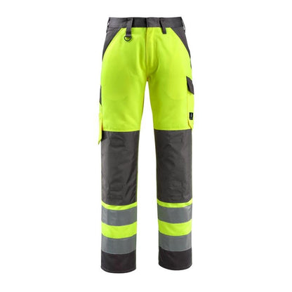 Pantalon MASCOT® Maitland, jaune haute visibilité/anthracite foncé