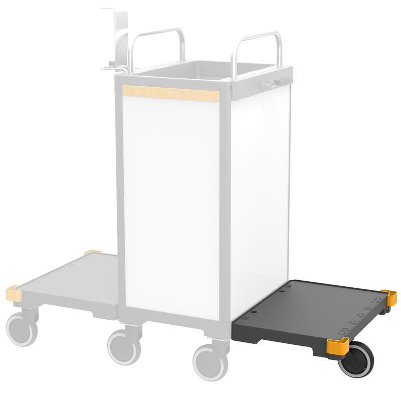 VERMOP plaque de montage S anthracite