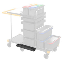 VERMOP mopsteun inclusief houder, antraciet, 52 x 12 x 6 cm