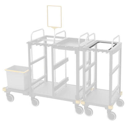 Cadre de support VERMOP Intégré 1X120L, 46 x 35 x 6 cm | 1 pièce 