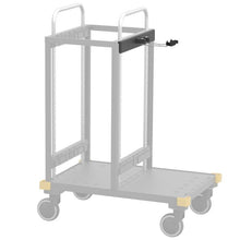 VERMOP deksel glad, met handgreephouder voor Twixter, antraciet