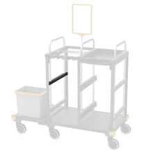 VERMOP traverse enkelzijdig met 2 wiggen, 50 x 3 x 3 cm