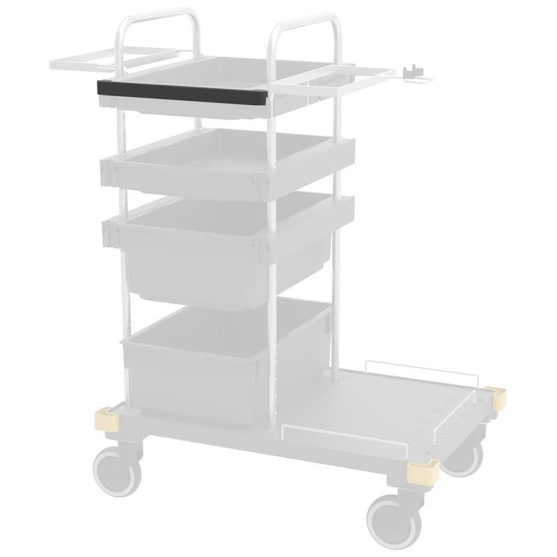 VERMOP stabilisator glad voor 2 stangen, 42 x 6 x 3 cm