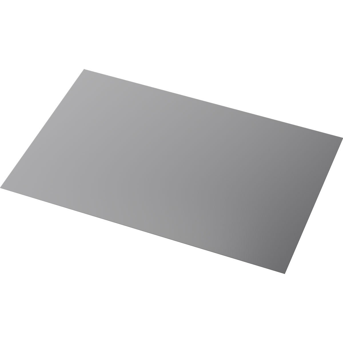 Le set de table en silicone 30 x 45 cm de Duni GmbH est un set rectangulaire et plat avec une surface lisse et réfléchissante en gris uniforme et des bords droits - idéal comme protection de table lavable.