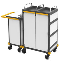 VERMOP Equipe H1 afkoppelbaar, Platinum White, 130 x 56 x 136 cm | 1 stuk 