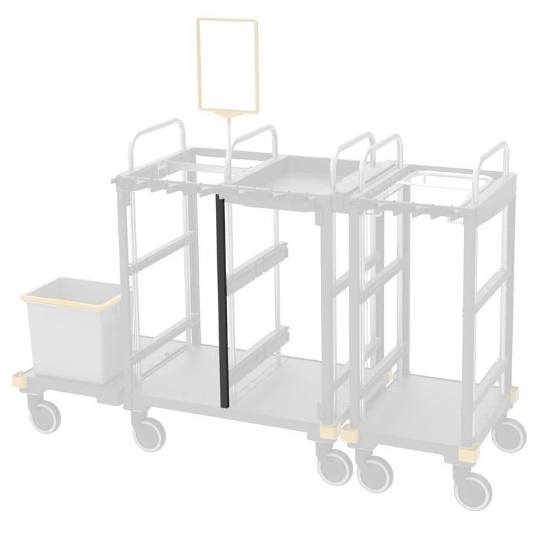 VERMOP tussenstrip, antraciet 735mm, 74 x 4 x 2 cm