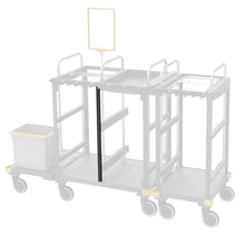 Bande intermédiaire VERMOP, anthracite 735mm, 74 x 4 x 2 cm