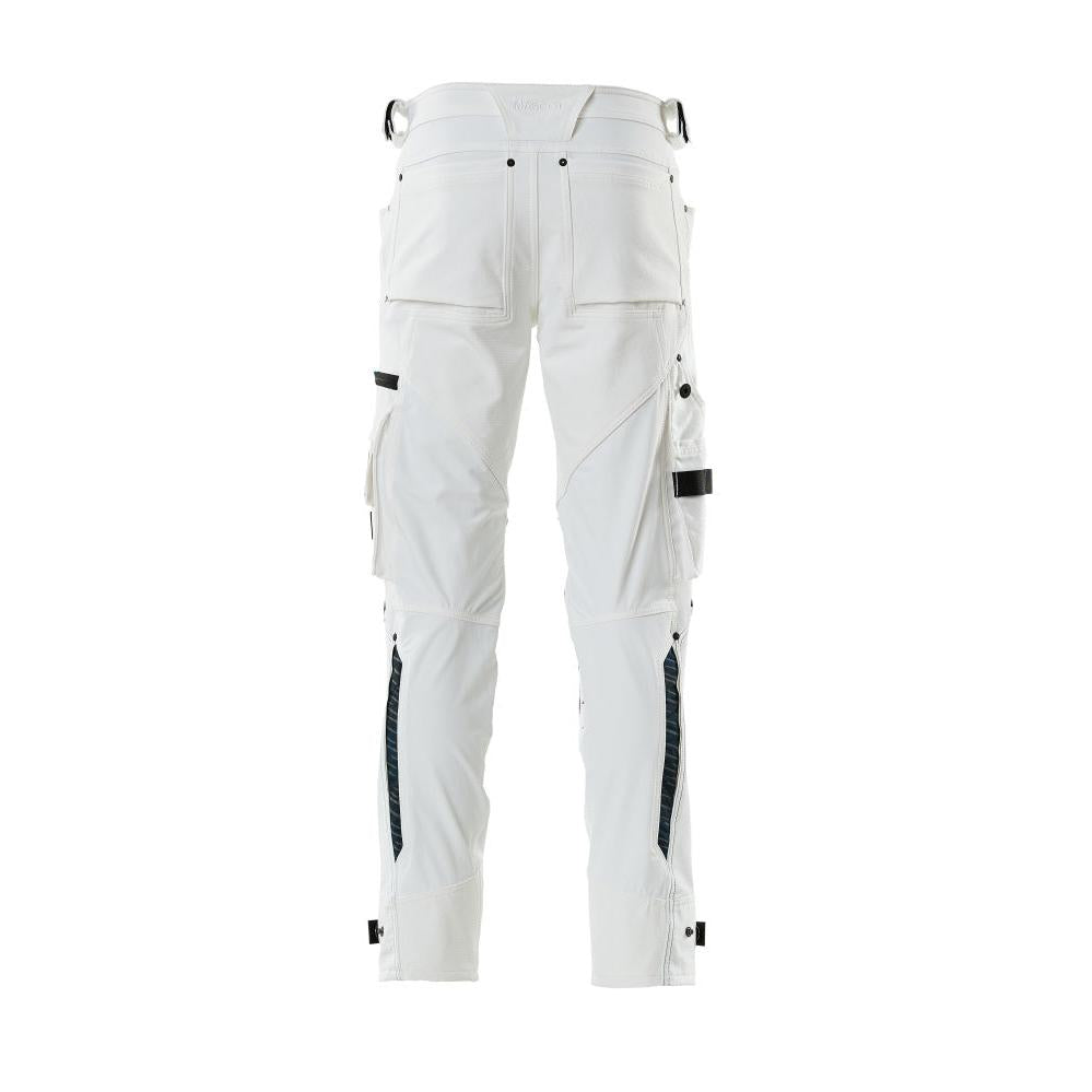 Broek met kniezakken van Dyneema, stretchbroek, wit