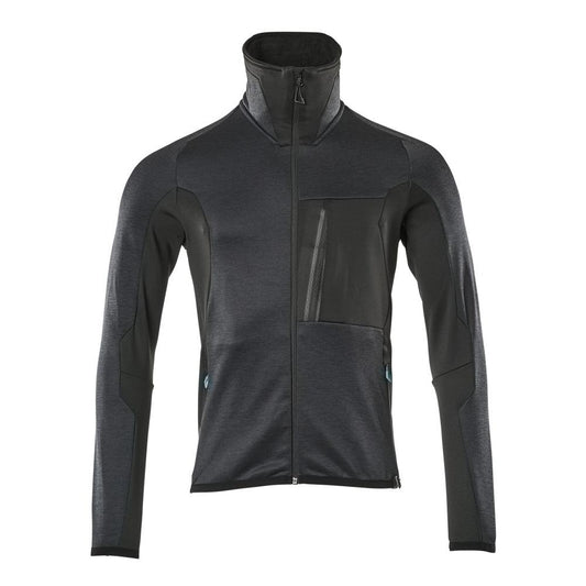 Pull polaire avec veste micropolaire zippée