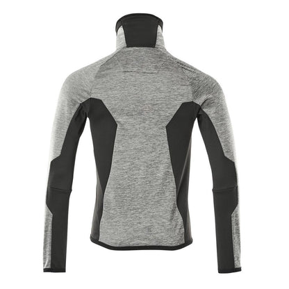 Fleece trui met microfleece jack met ritssluiting