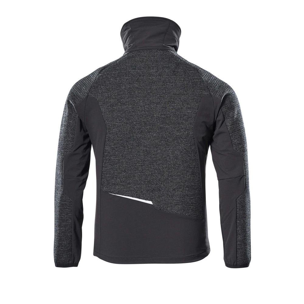 Veste en maille avec cardigan à membrane