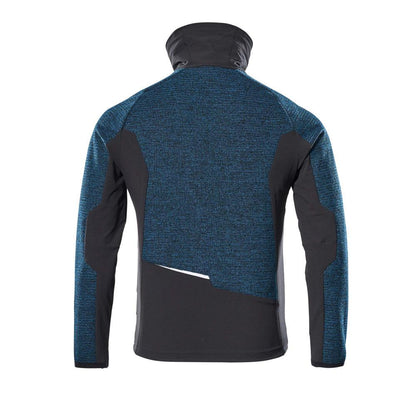 Veste en maille avec cardigan à membrane
