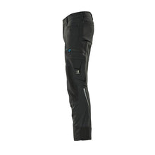 Broek met kniezakken, stretch, lichtgewicht broek, zwart