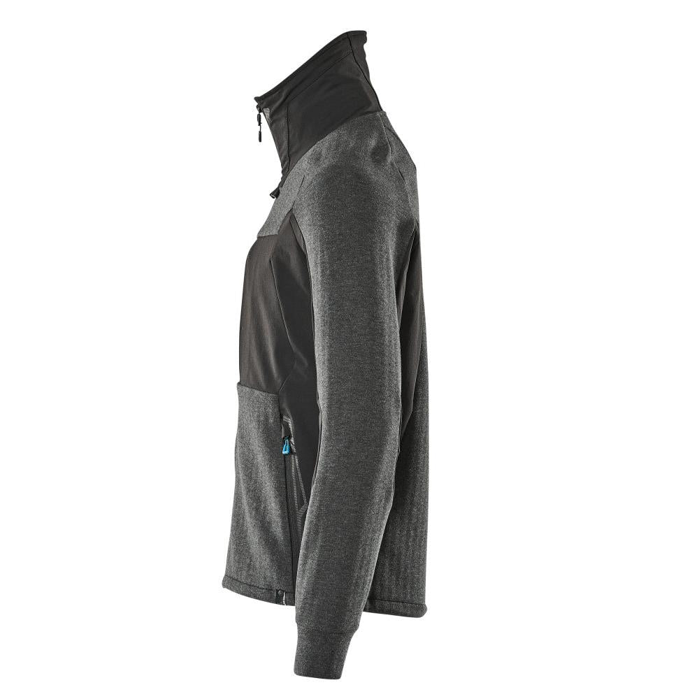 Sweat-shirt, fermeture éclair, sweat-shirt à col montant avec fermeture éclair