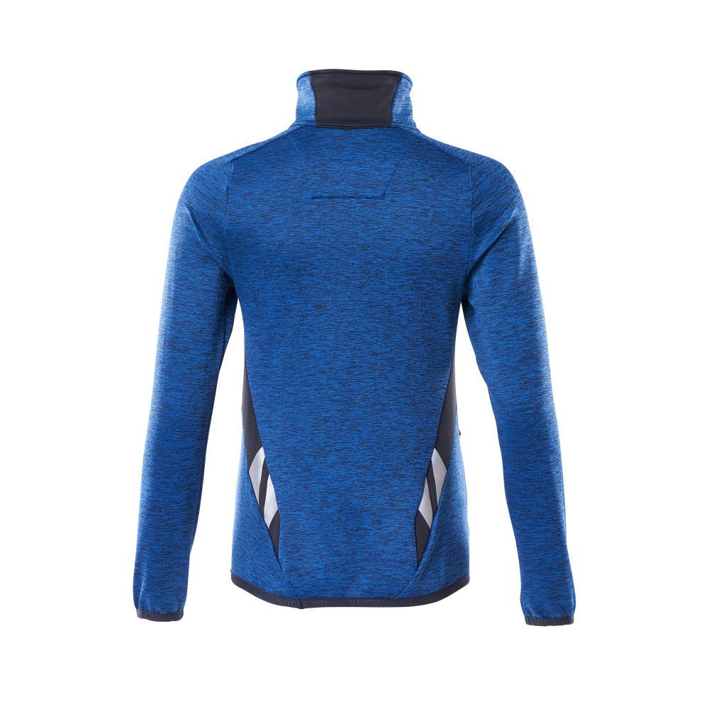 Fleecetrui met korte ritssluiting, microfleece damesjack