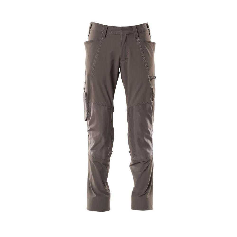 Broek, kniezakken, ULTIMATE STRETCH broek, donker antraciet